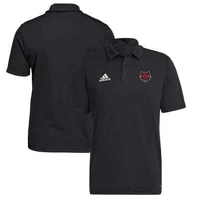 Men's adidas Black Arkansas State Red Wolves Entrada 22 Polo
