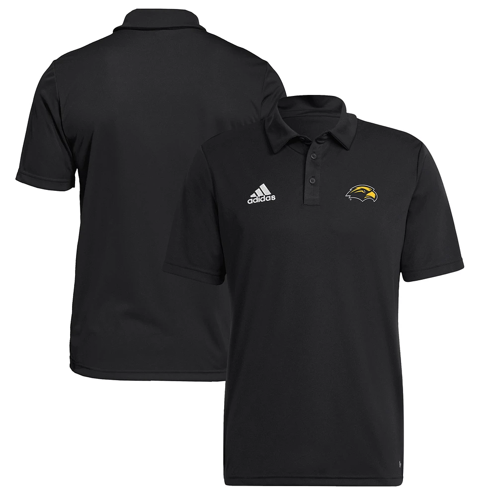 Men's adidas Black Southern Miss Golden Eagles Entrada 22 Polo