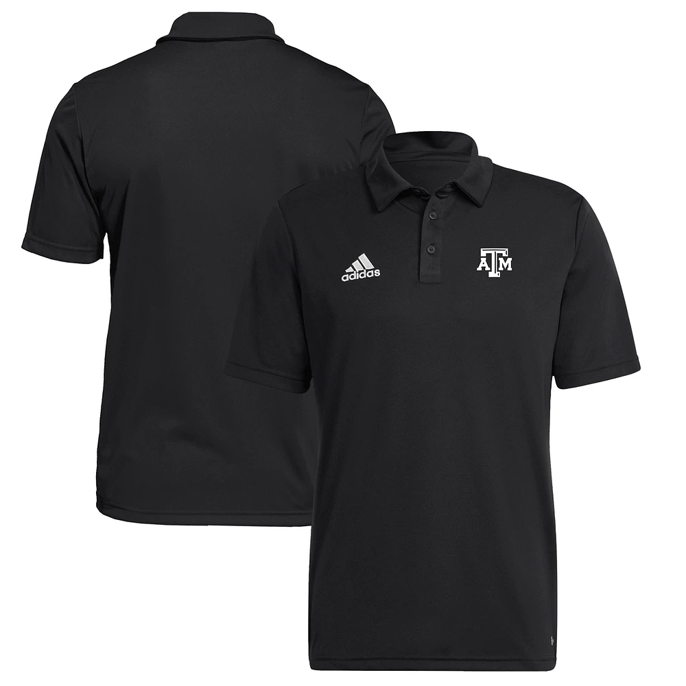 Men's adidas Black Texas A&M Aggies Entrada 22 Polo