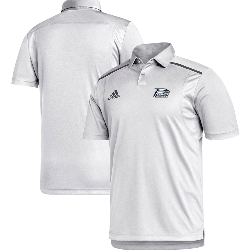 Men's adidas White Georgia Southern Eagles Team Issue Polo
