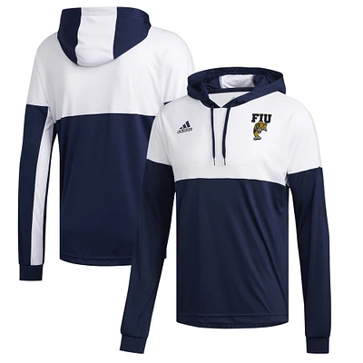 Men's adidas Navy FIU Panthers Legend Shooter Pullover Hoodie