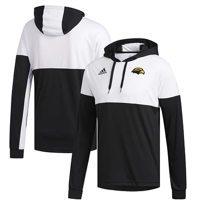 Men's adidas  Black Southern Miss Golden Eagles Legend Shooter Pullover Hoodie