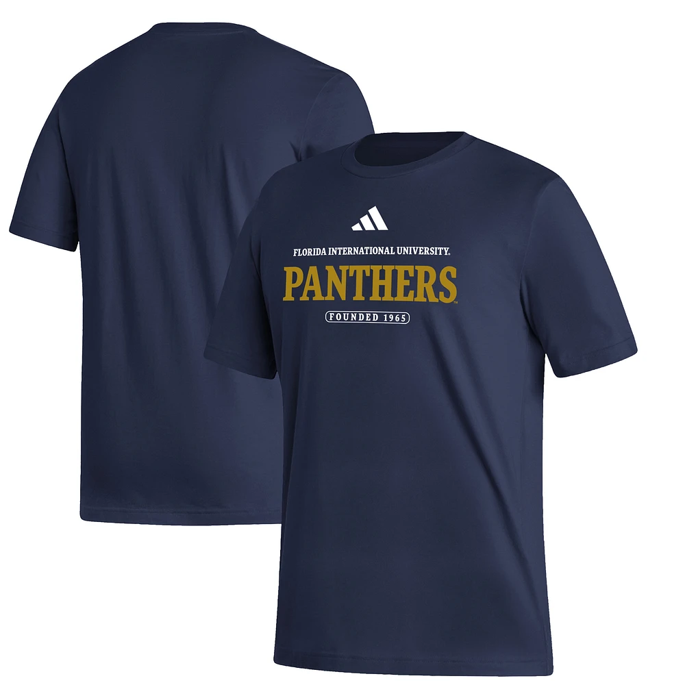 Women's adidas Navy FIU Panthers Fresh T-Shirt