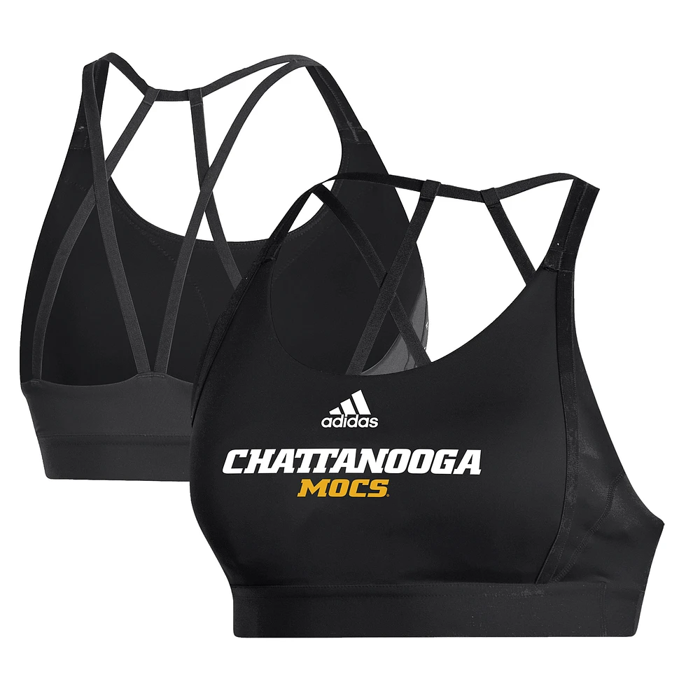 Women's adidas Black Tennessee Chattanooga Mocs Ultimate Bra