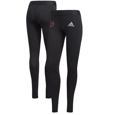 Women's adidas Black Arkansas State Red Wolves Alphaskin Leggings
