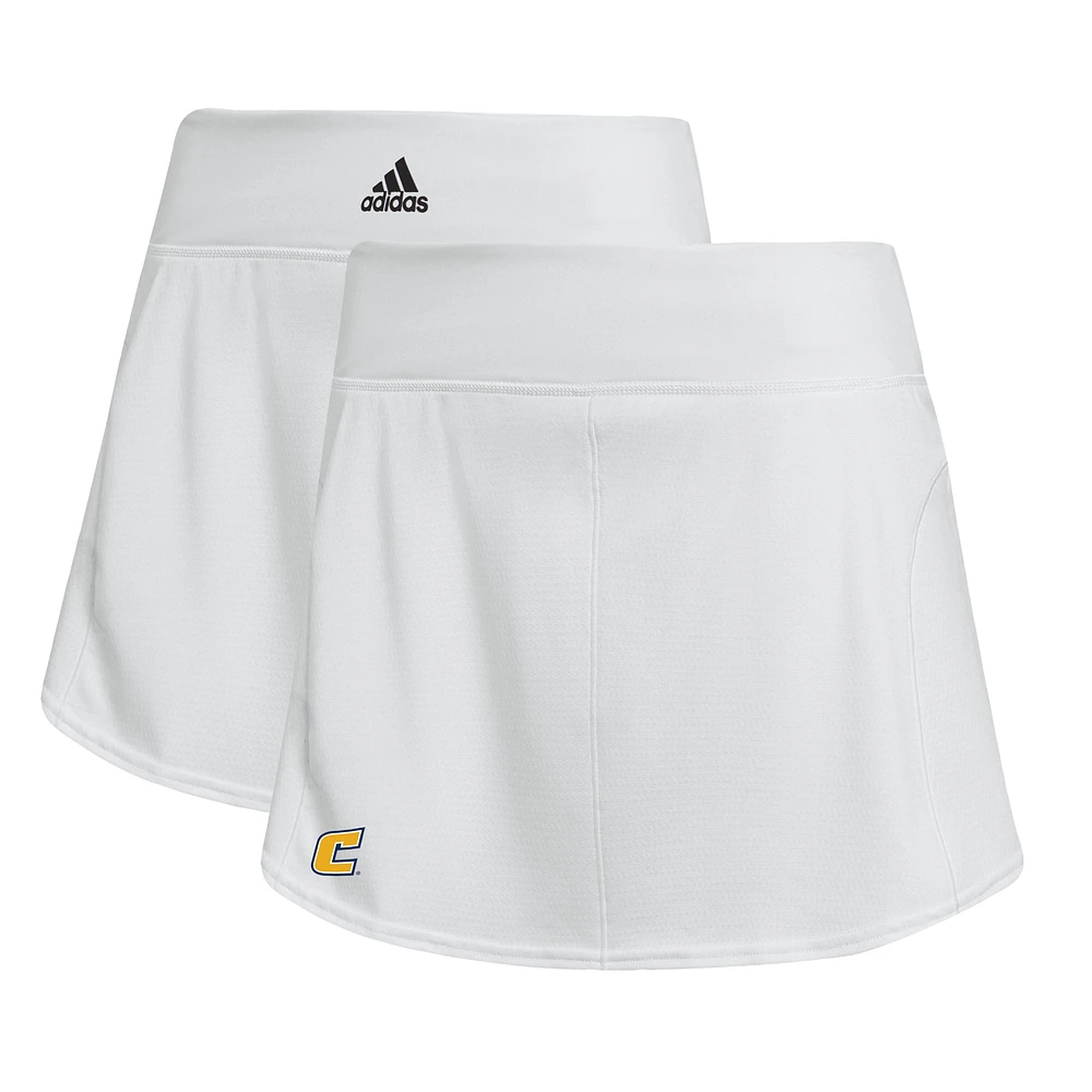 Women's adidas White Tennessee Chattanooga Mocs Tennis Match Skirt