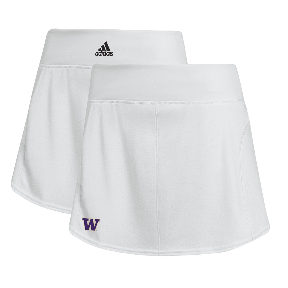Women's adidas White Washington Huskies Tennis Match Skirt