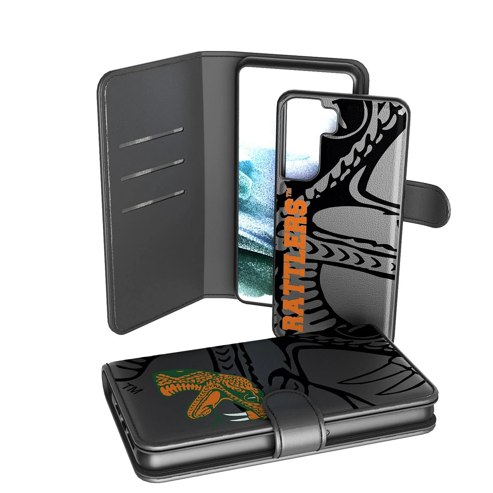 Keyscaper Florida A&M Rattlers Galaxy Mono Tilt Wallet Case