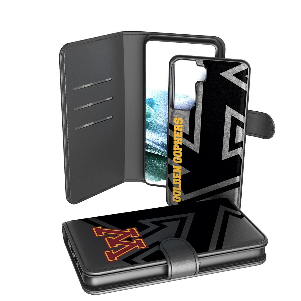 Keyscaper Minnesota Golden Gophers Galaxy Mono Tilt Wallet Case
