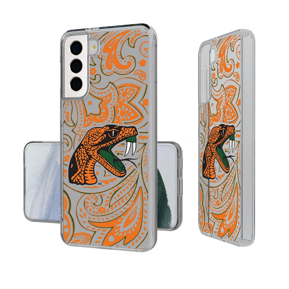 Keyscaper Florida A&M Rattlers Paisley Galaxy Clear Case