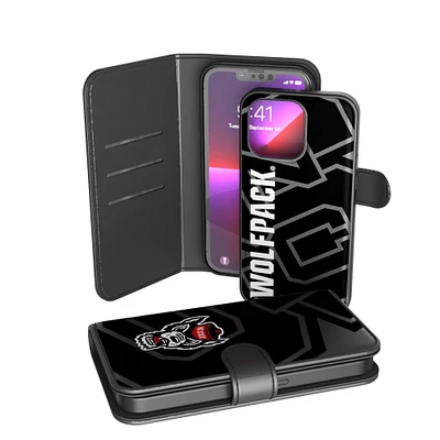 Keyscaper NC State Wolfpack iPhone Mono Tilt Wallet Case