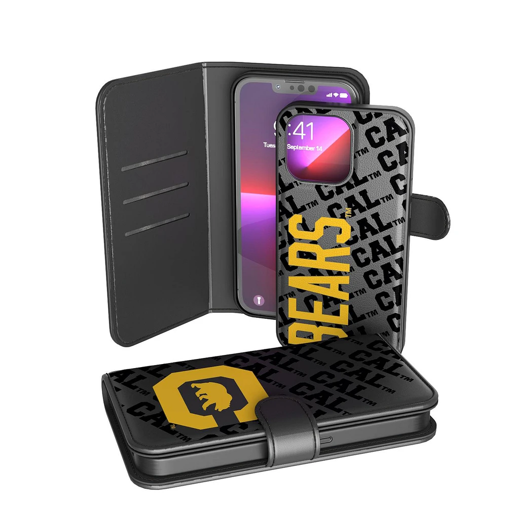 Keyscaper Cal Bears iPhone Mono Tilt Wallet Case