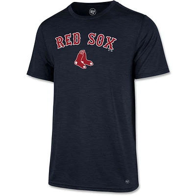 Men's '47 Navy Boston Red Sox Impact Tackle T-Shirt
