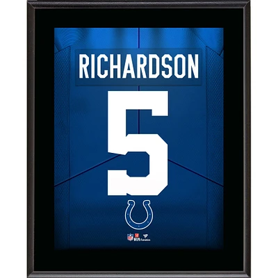 Anthony Richardson Indianapolis Colts 10.5" x 13" Jersey Number Sublimated Player Plaque