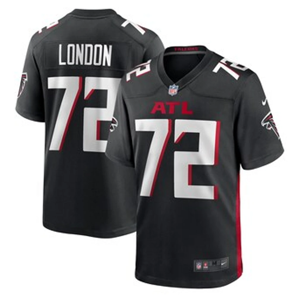 Men's Nike LaCale London  Black Atlanta Falcons  Game Jersey