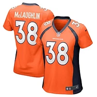 Women's Nike Jaleel McLaughlin  Orange Denver Broncos  Game Jersey
