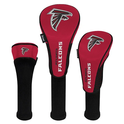 WinCraft Atlanta Falcons Three-Pack Golf Club Headcover Set