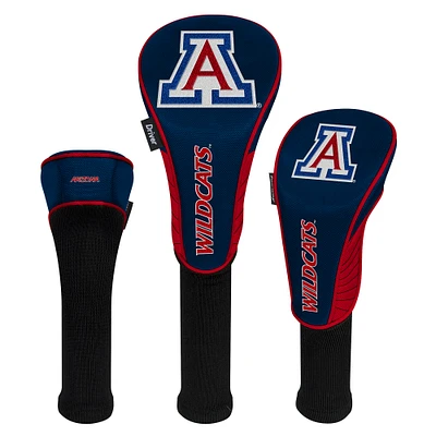 WinCraft Arizona Wildcats Three-Pack Golf Club Headcover Set