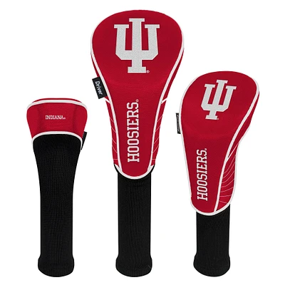 WinCraft Indiana Hoosiers Three-Pack Golf Club Headcover Set