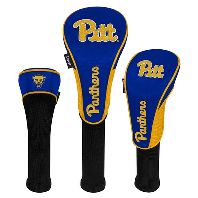 WinCraft Pitt Panthers Three-Pack Golf Club Headcover Set