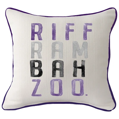 TCU Horned Frogs Poster Rectangular Piped Pillow