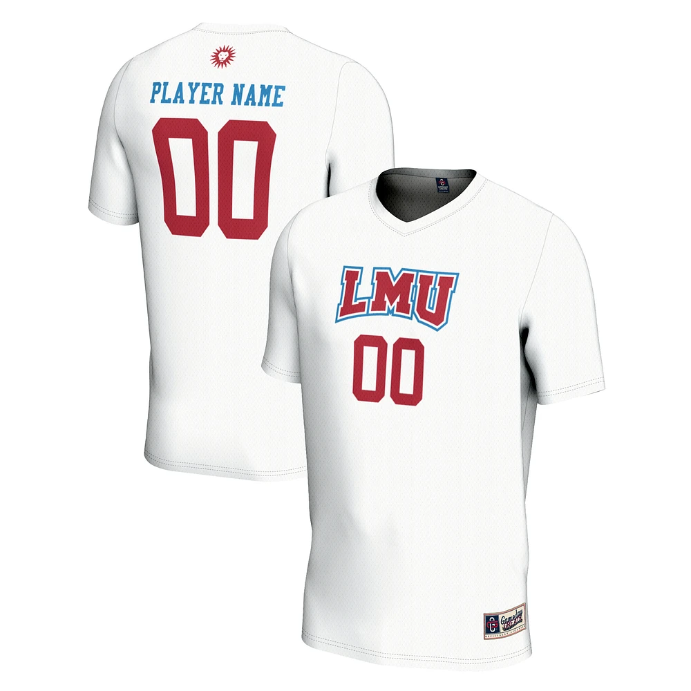 Youth GameDay Greats White Loyola Marymount Lions Lightweight NIL Pick-A-Player Men's Soccer Jersey