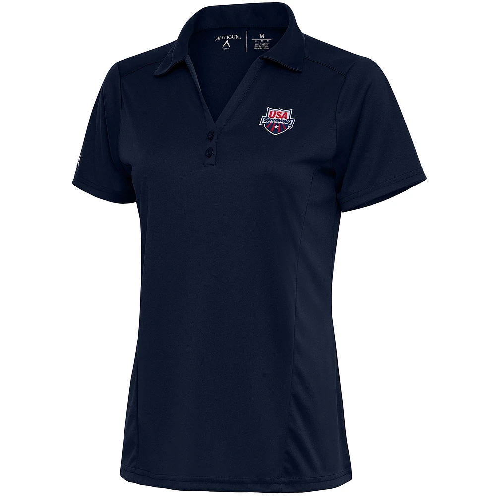Women's Antigua Navy USA Swimming Tribute Polo