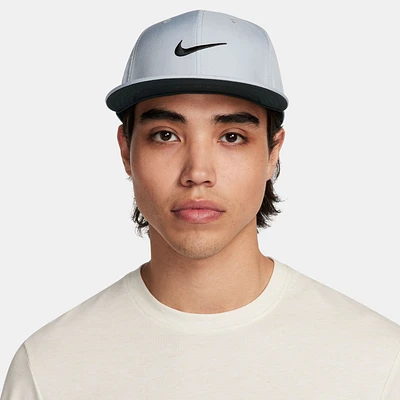 Unisex Nike Gray Swoosh Pro Performance Snapback Hat