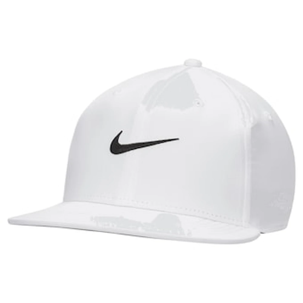 Unisex Nike White Swoosh Pro Performance Snapback Hat
