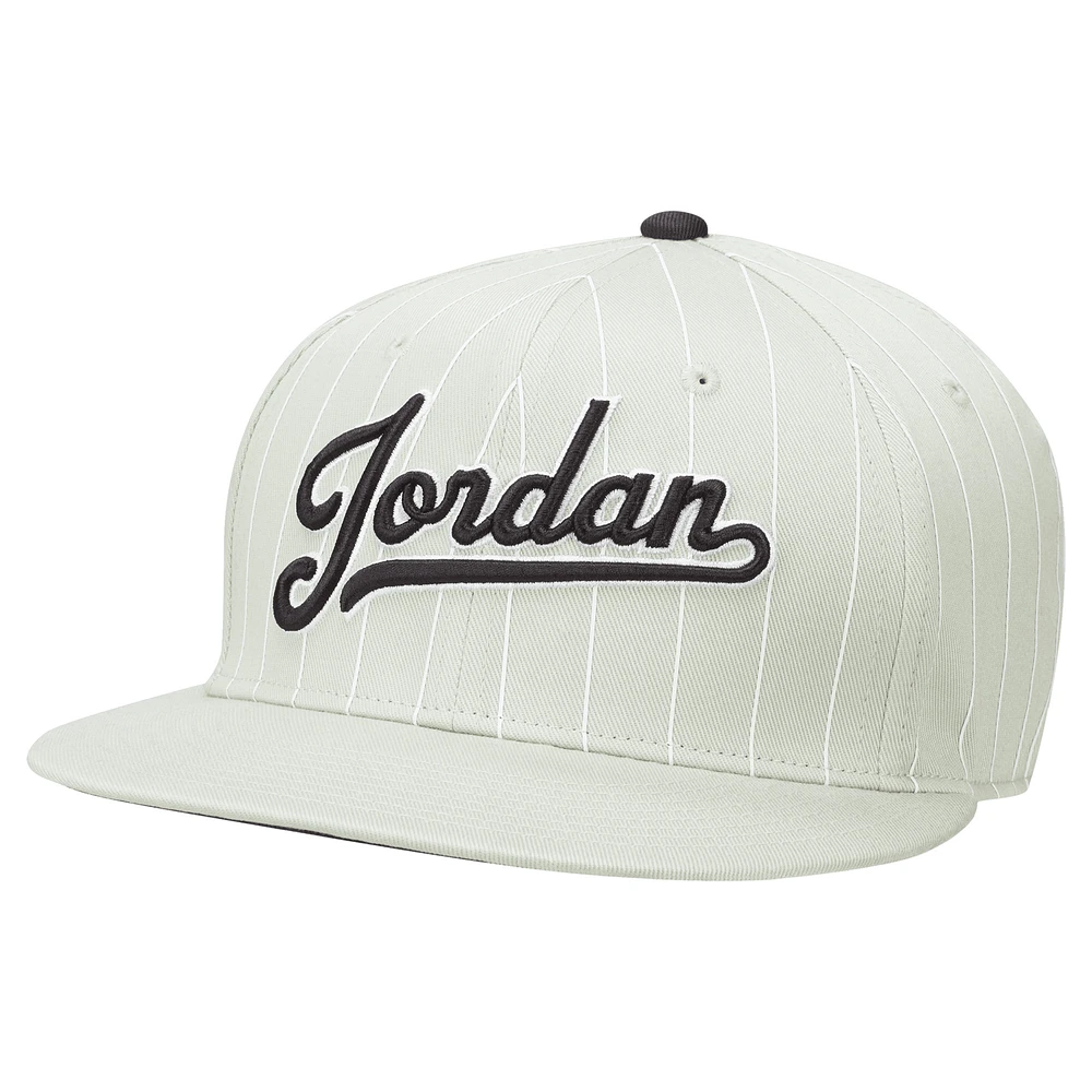 Unisex Jordan Brand Gray Flight MVP Pro Snapback Hat