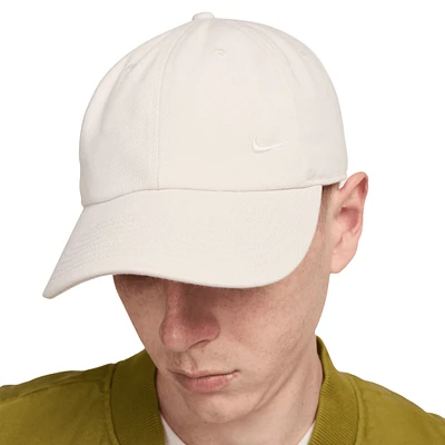 Unisex Nike Khaki Swoosh Club Adjustable Hat