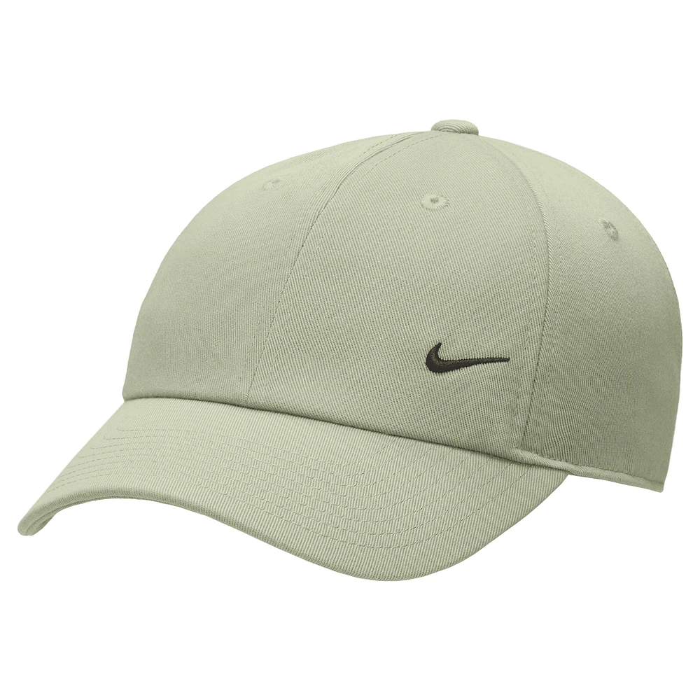 Unisex Nike Olive Swoosh Club Adjustable Hat