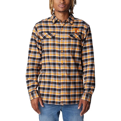 Columbia Tennessee Orange Volunteers Flare Gun Flannel Long Sleeve Shirt
