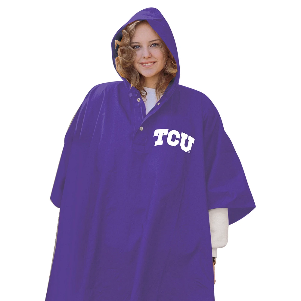 TCU Horned Frogs Stadium Rain Poncho