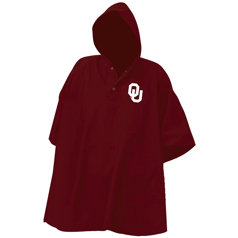 Oklahoma Sooners Stadium Rain Poncho