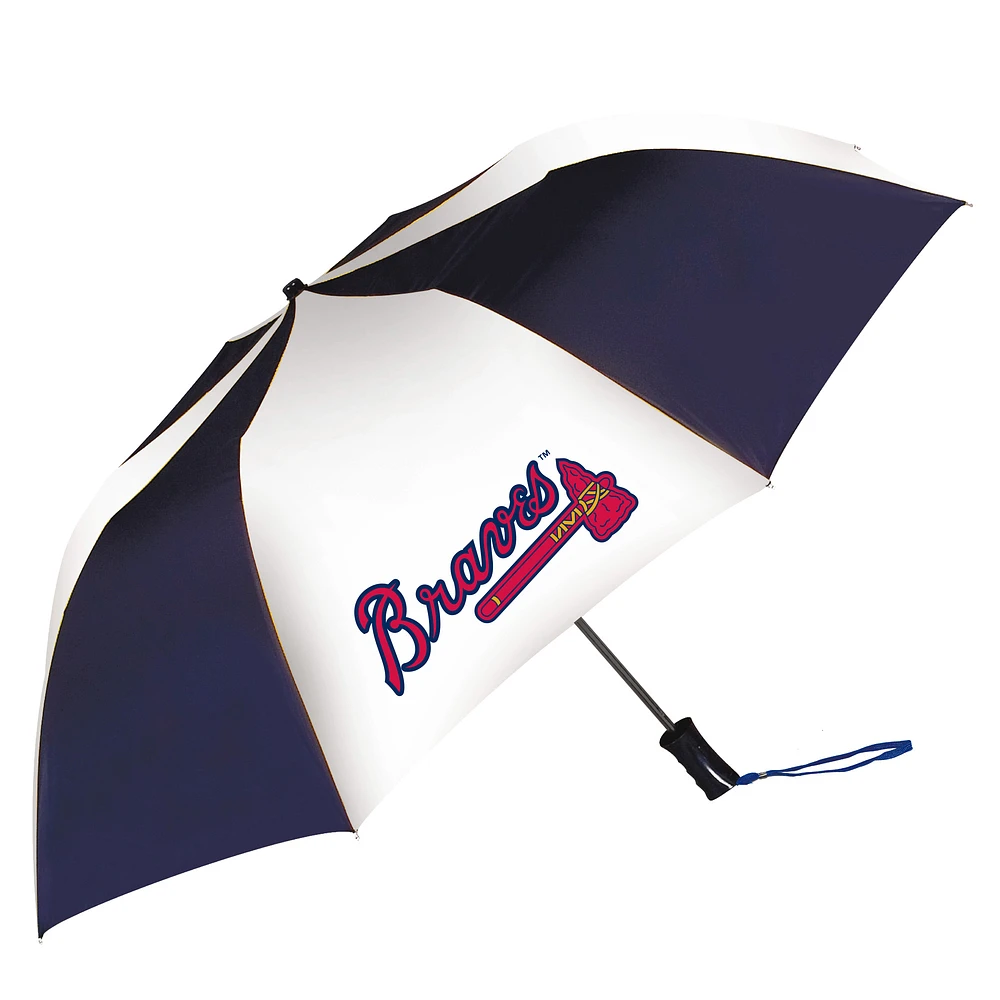 Atlanta Braves 48" Two-Tone Auto Open Folding Umbrella