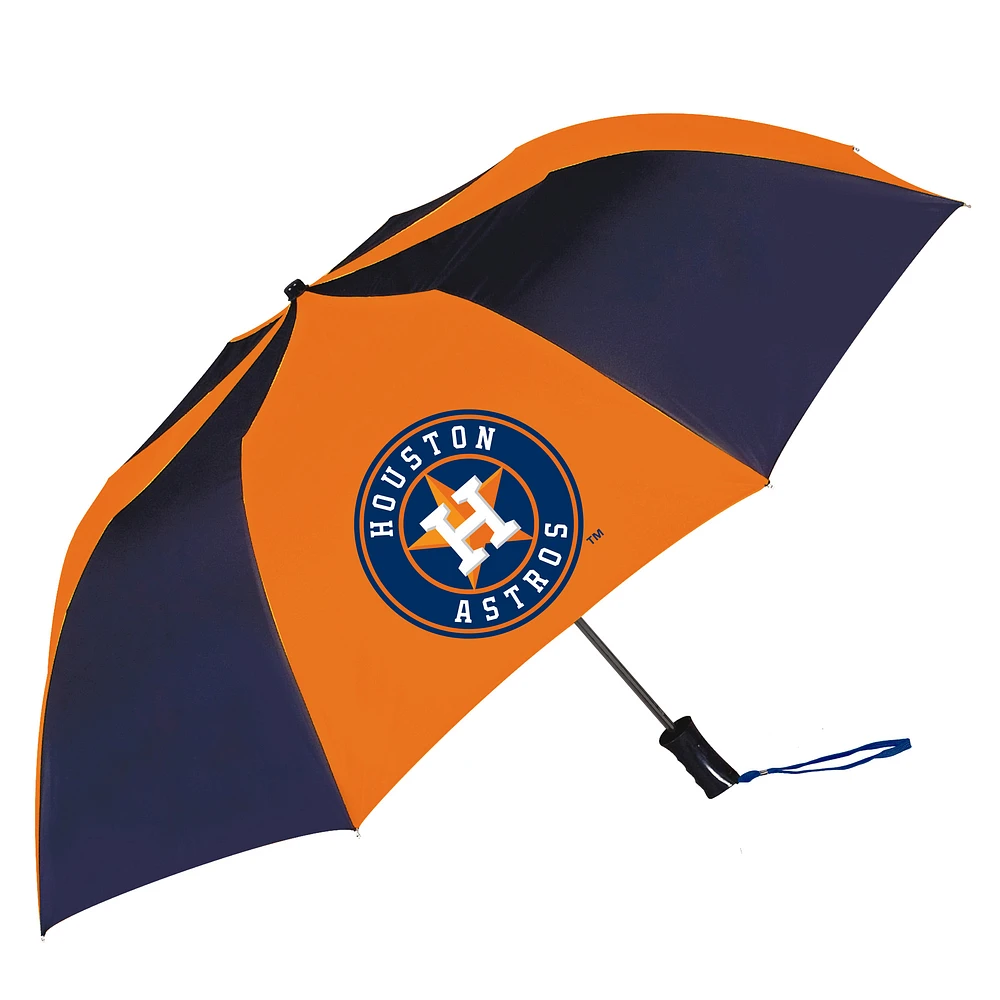 Houston Astros 48" Two-Tone Auto Open Folding Umbrella