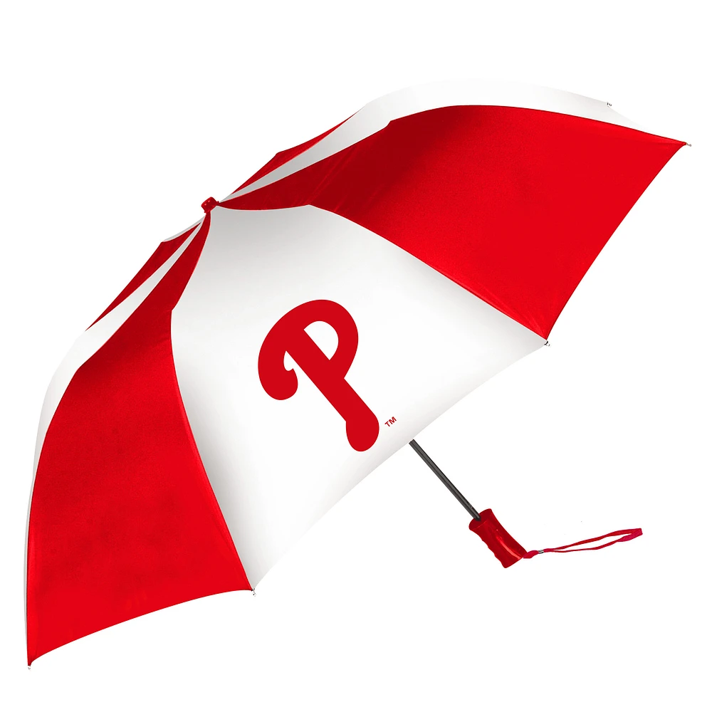 Philadelphia Phillies 48" Two-Tone Auto Open Folding Umbrella