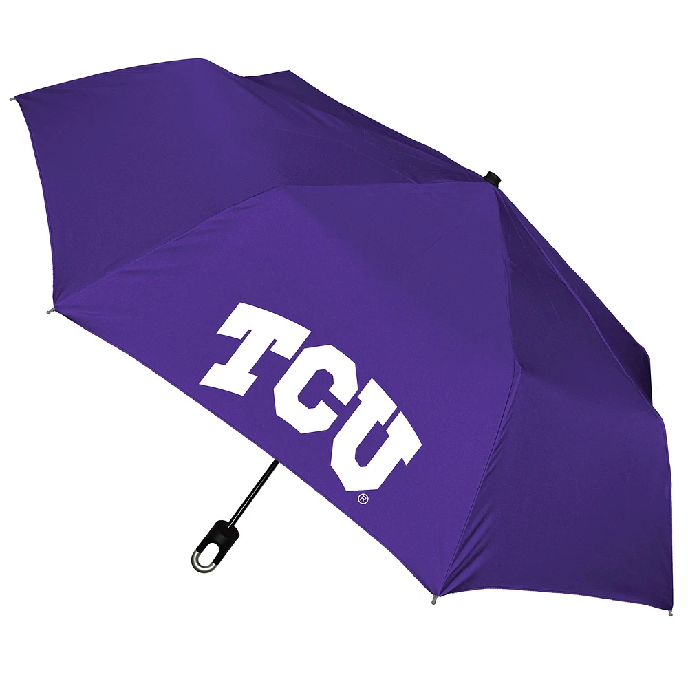 TCU Horned Frogs 42" Mini Compact Folding Umbrella