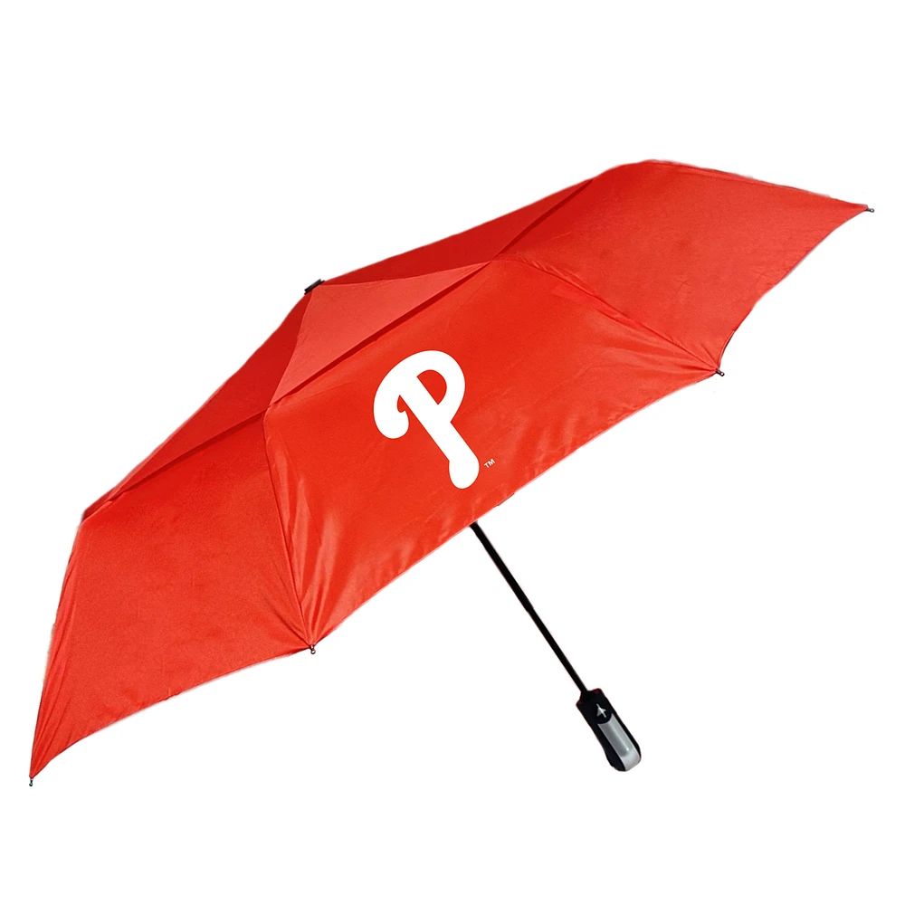 Philadelphia Phillies 48" Vented Wind Flow Dynamo Folding Umbrella