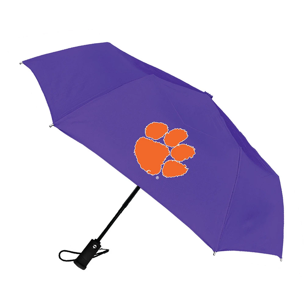 Clemson Tigers 42" Flashlight Handle Auto Open Umbrella