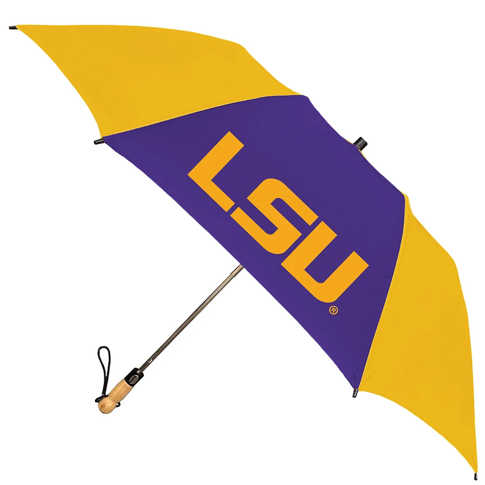 LSU Tigers 58" Big Storm Oversized Auto Open Folding Umbrella