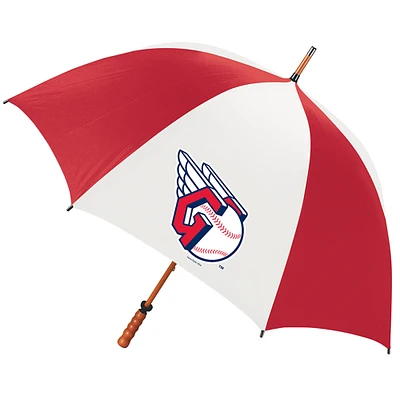 Cleveland Guardians 62" Eagle Sporty Wood Shaft Golf Umbrella