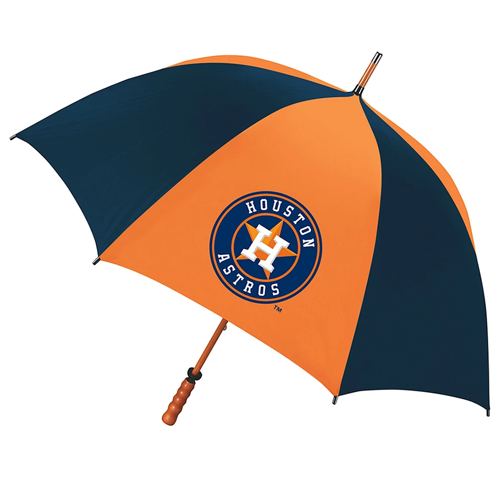 Houston Astros 62" Eagle Sporty Wood Shaft Golf Umbrella
