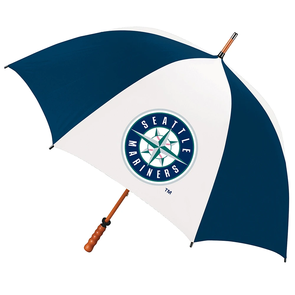 Seattle Mariners 62" Eagle Sporty Wood Shaft Golf Umbrella