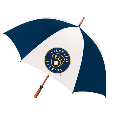 Milwaukee Brewers 62" Eagle Sporty Wood Shaft Golf Umbrella