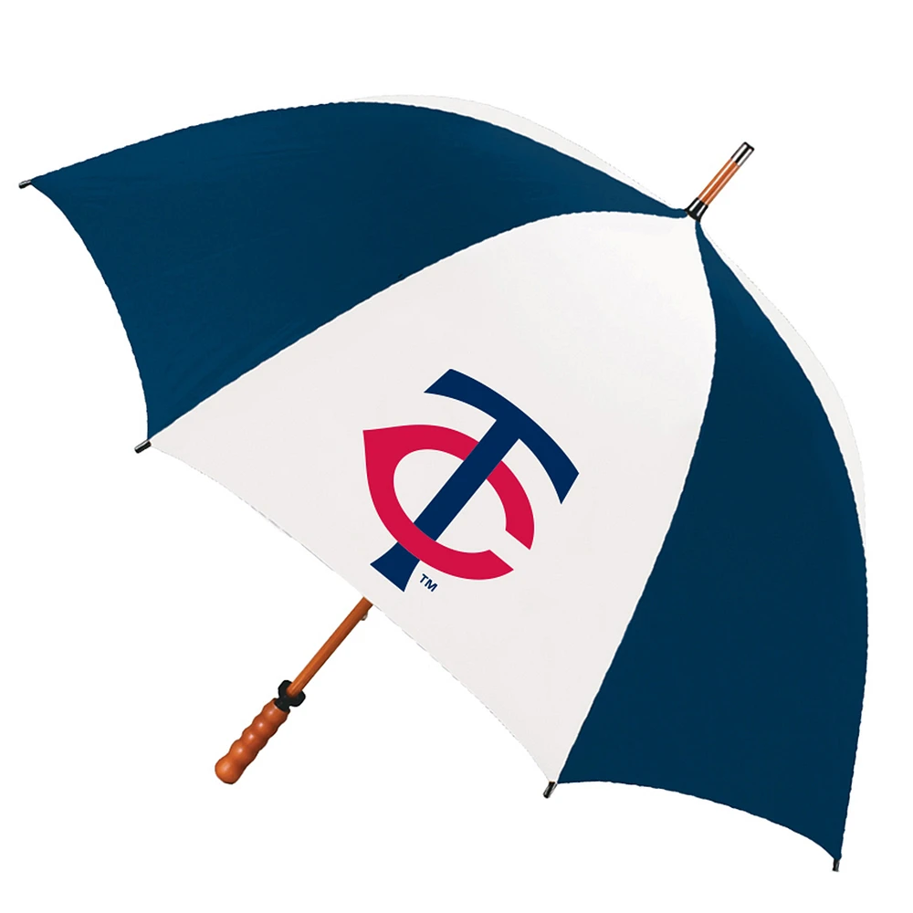 Minnesota Twins 62" Eagle Sporty Wood Shaft Golf Umbrella