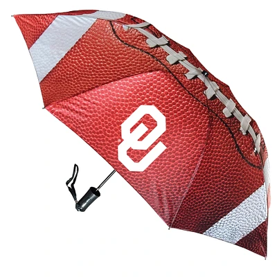 Oklahoma Sooners 48" Football Canopy Folding Umbrella