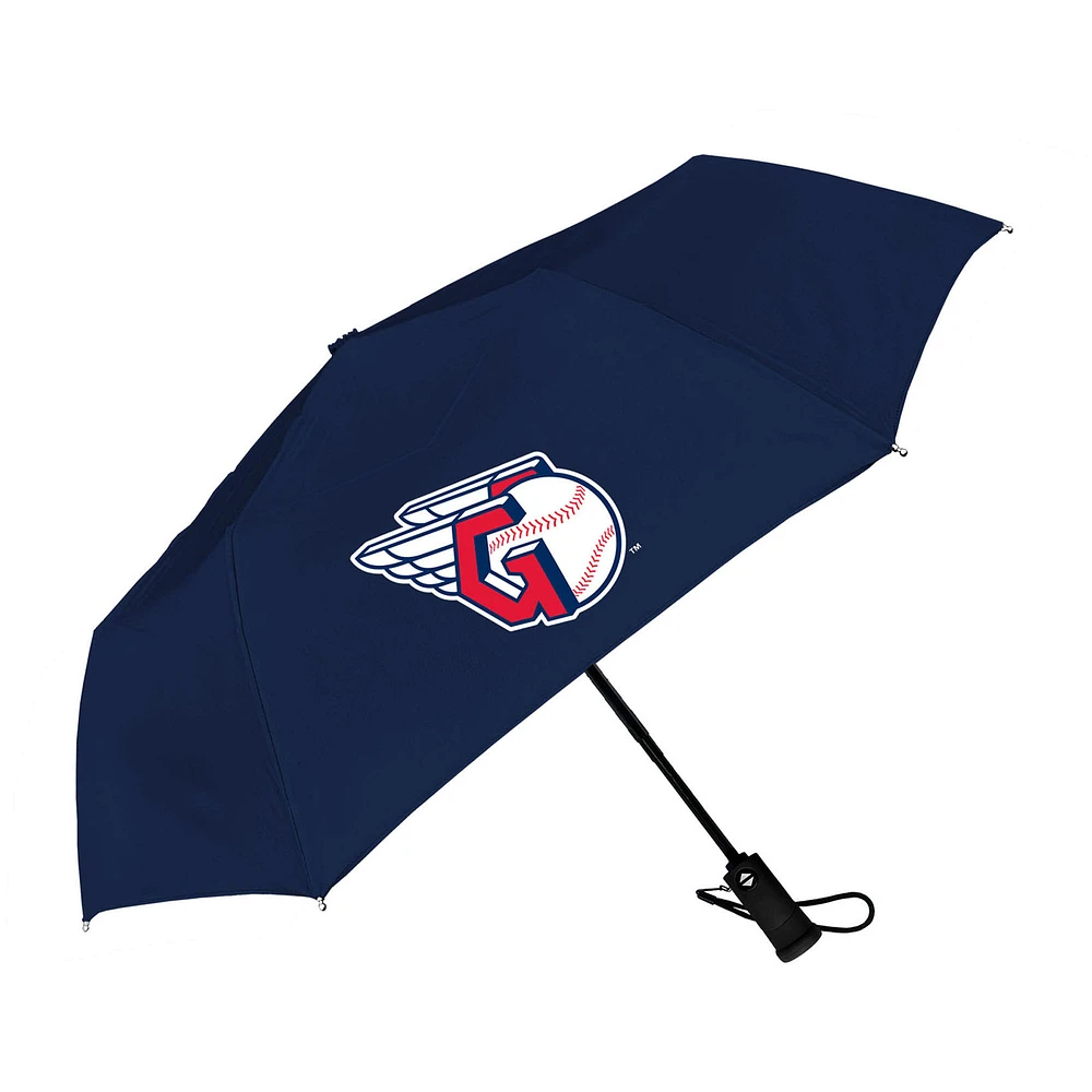 Cleveland Guardians 42" Flashlight Handle Auto Open and Close Umbrella