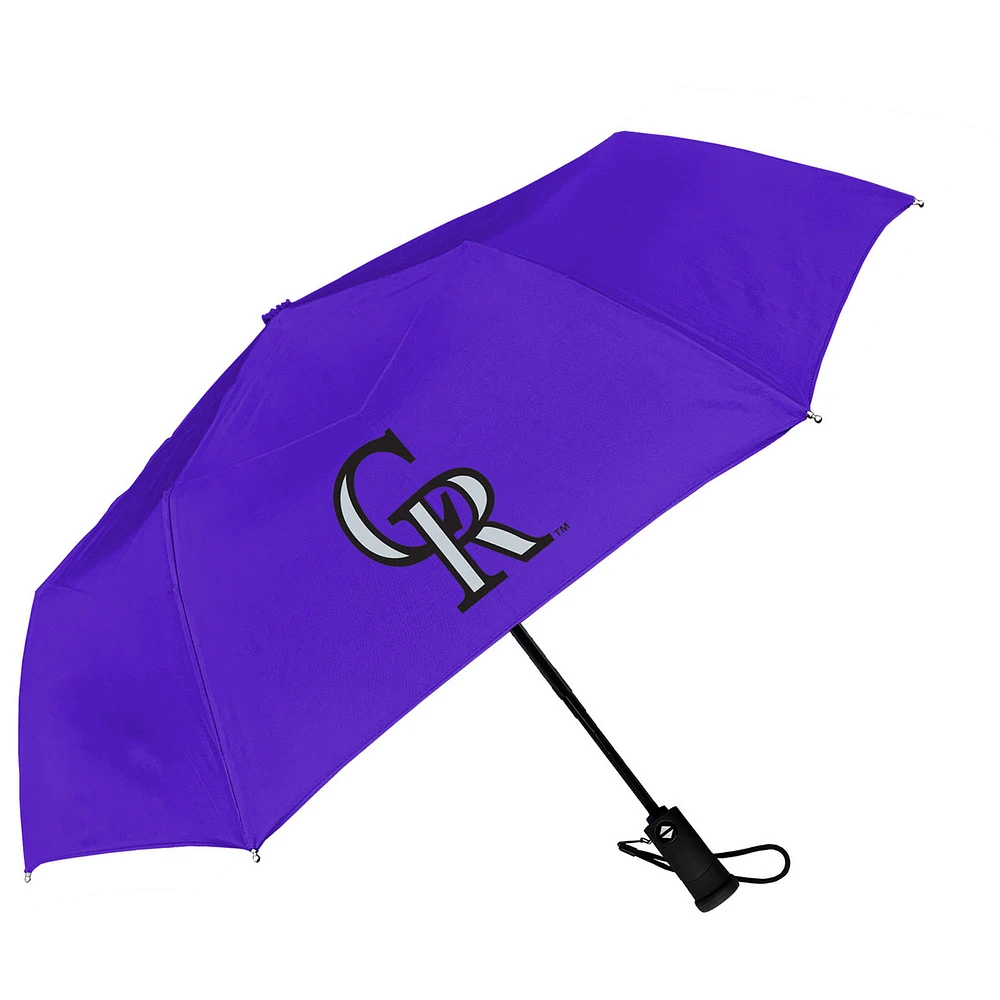 Colorado Rockies 42" Flashlight Handle Auto Open and Close Umbrella